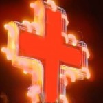 burning cross